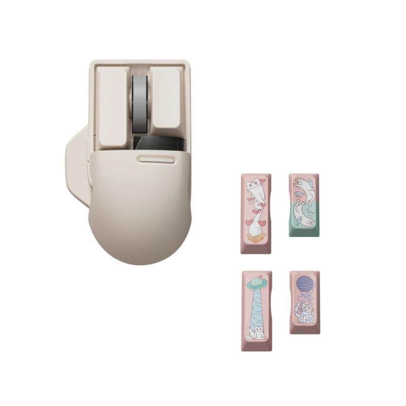 Lofree Touch PBTワイヤレスマウス ＋Dear kitty set This PBT